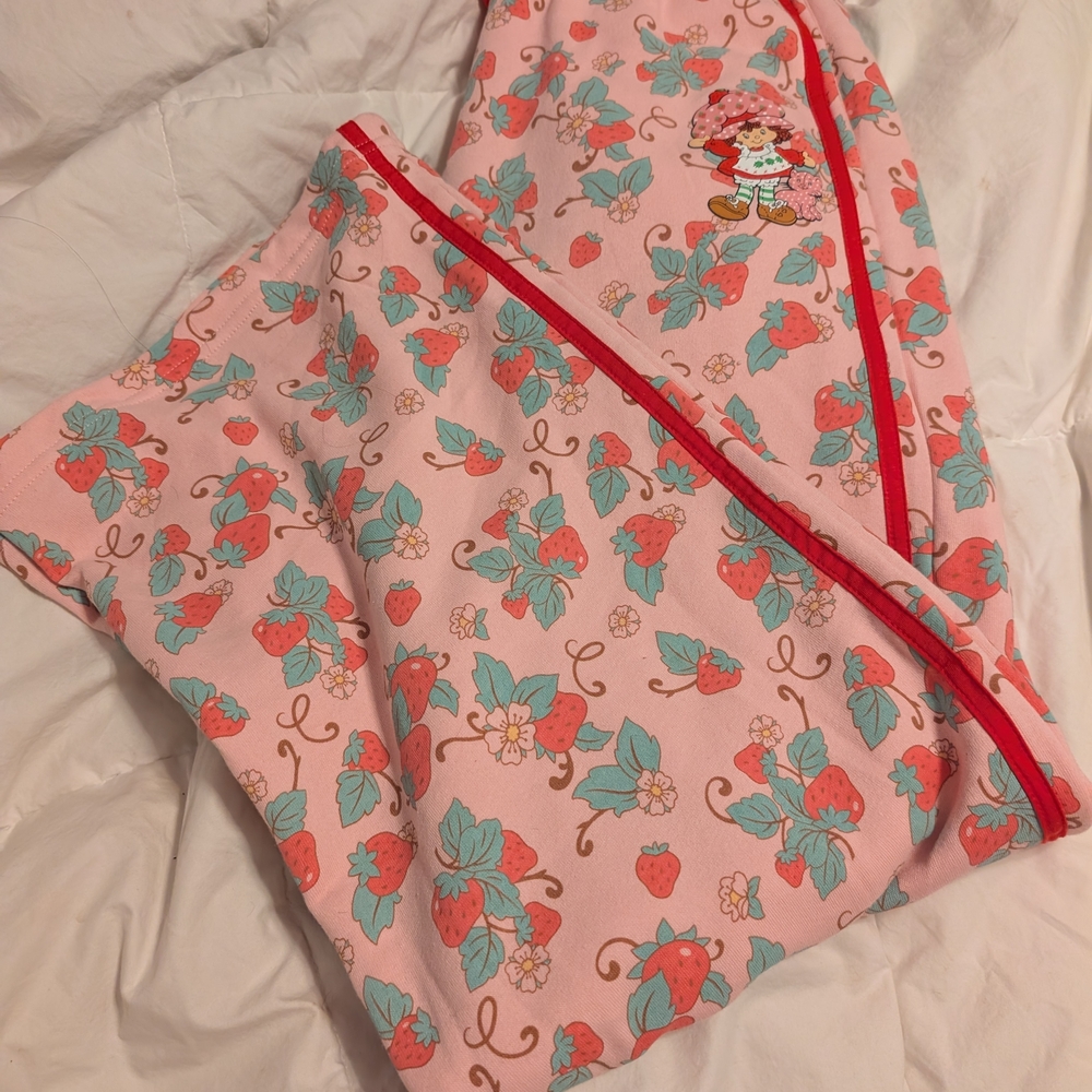 Strawberry Shortcake Wide Leg Sweatpants